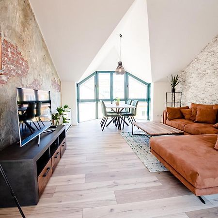 Industrie Stil Apartment Unweit Vom See Losheim Bagian luar foto