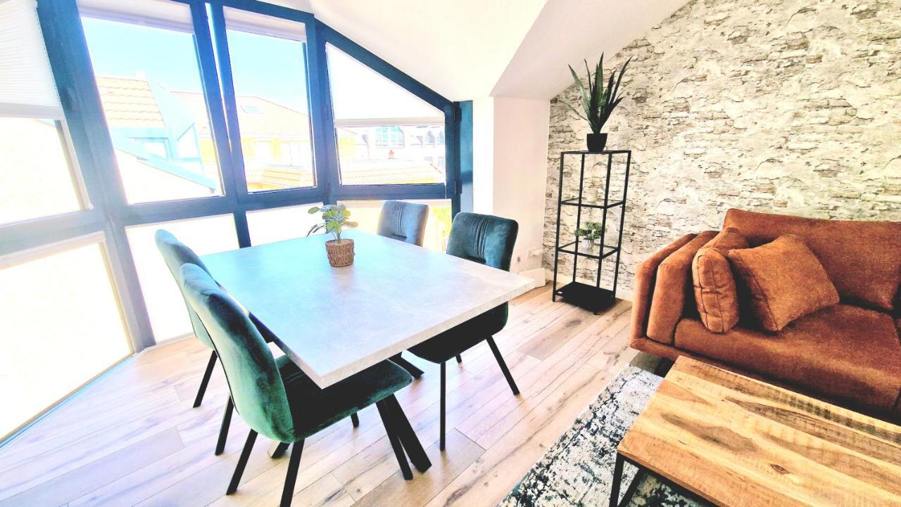 Industrie Stil Apartment Unweit Vom See Losheim Bagian luar foto