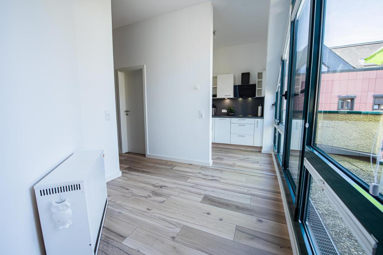 Industrie Stil Apartment Unweit Vom See Losheim Bagian luar foto