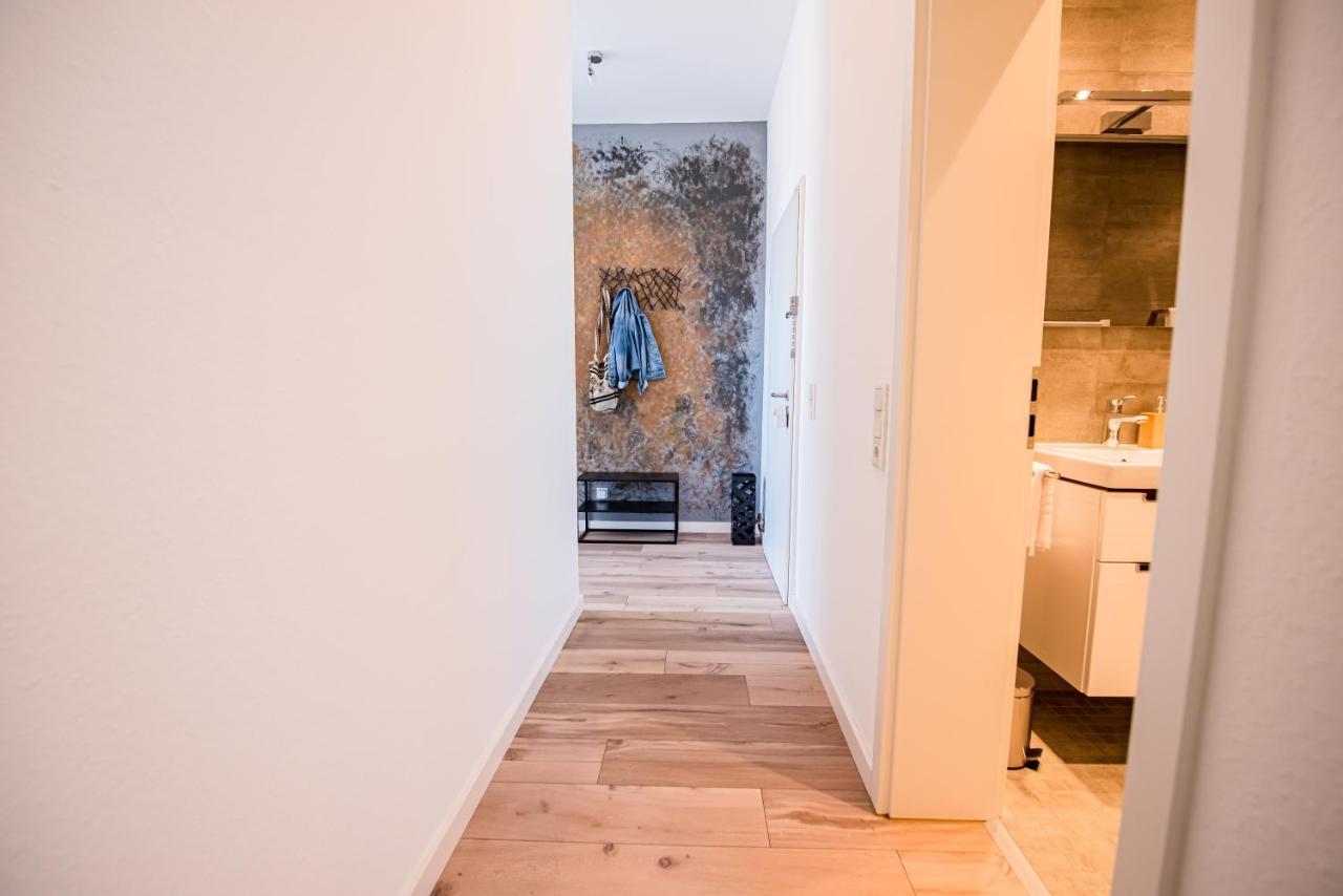Industrie Stil Apartment Unweit Vom See Losheim Bagian luar foto