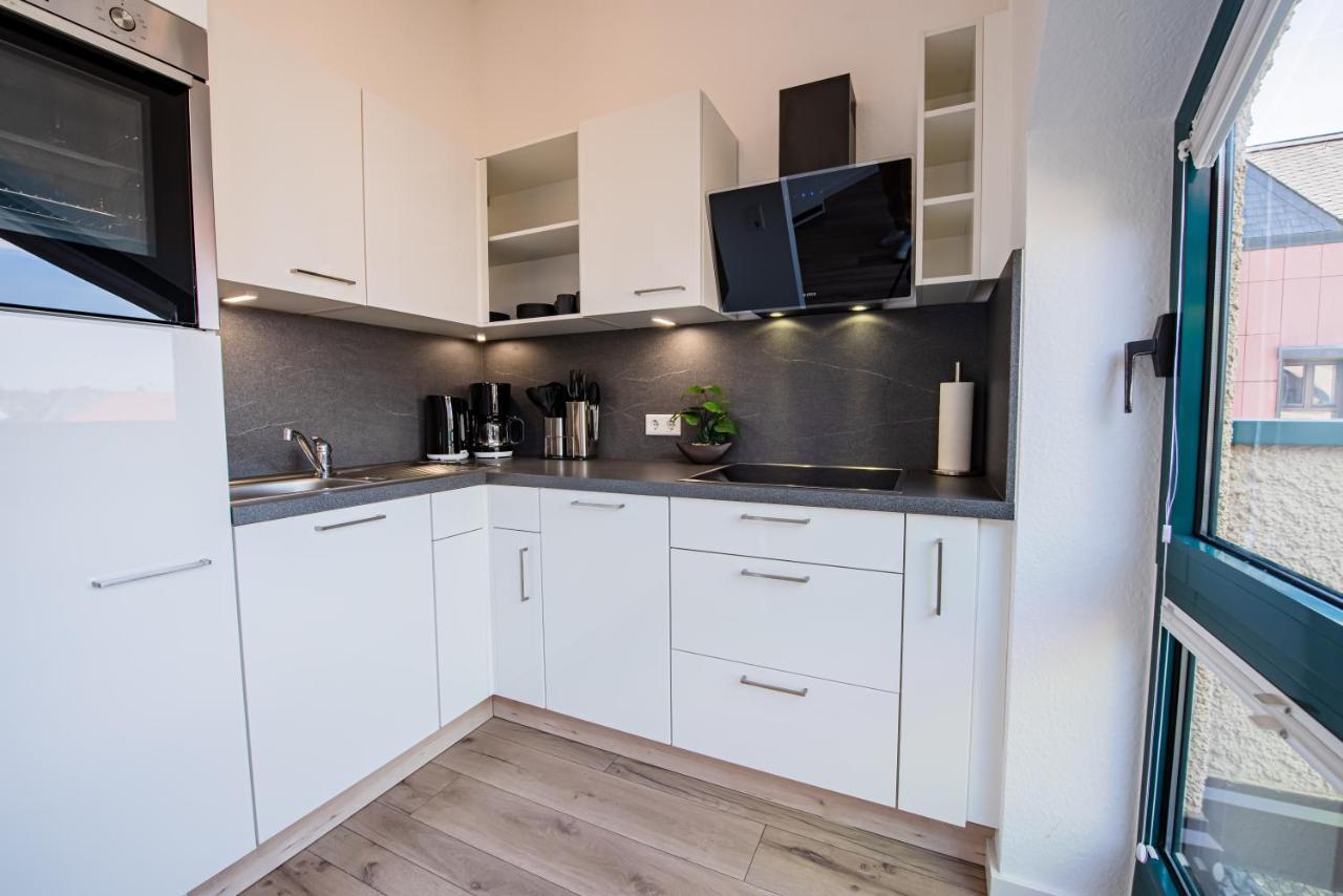 Industrie Stil Apartment Unweit Vom See Losheim Bagian luar foto