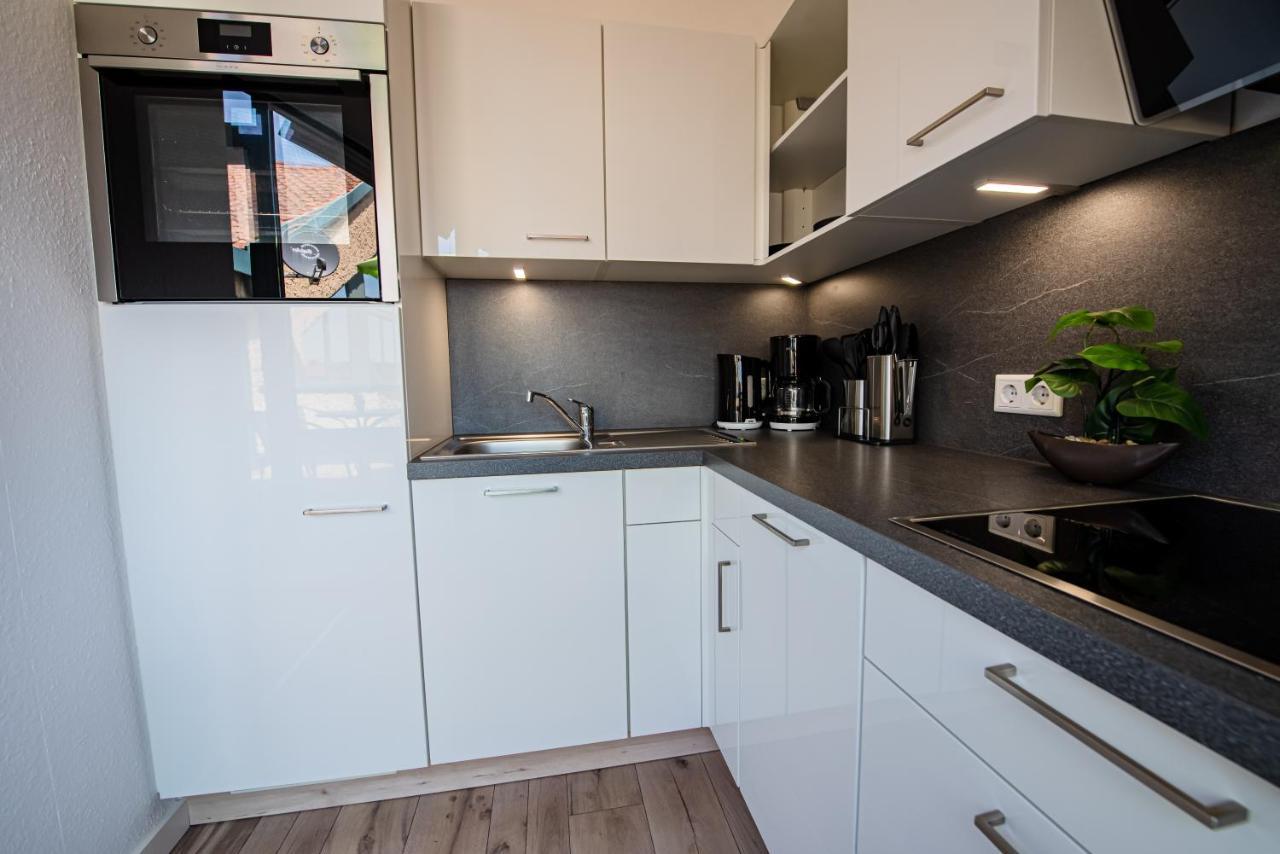 Industrie Stil Apartment Unweit Vom See Losheim Bagian luar foto